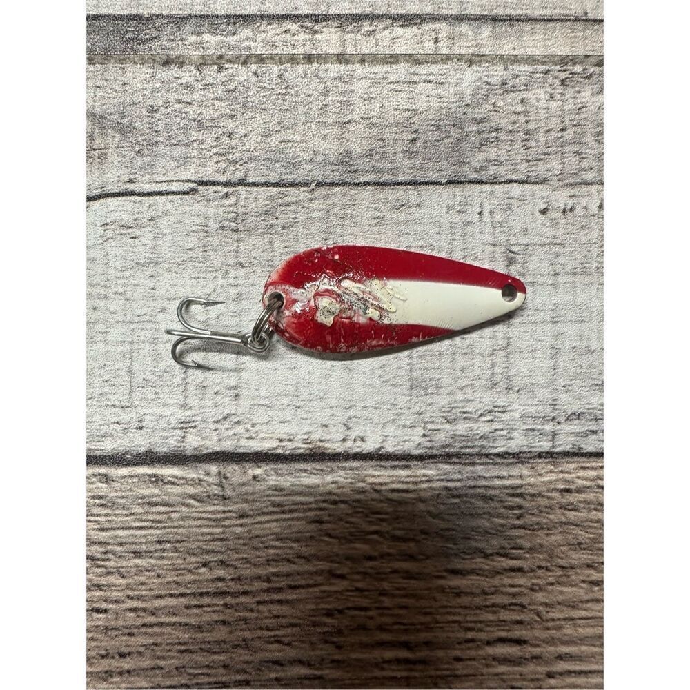 Vintage Dardevle Eppinger Spinnie Made in USA Wobble Wiggle Spoon Fishing Lure